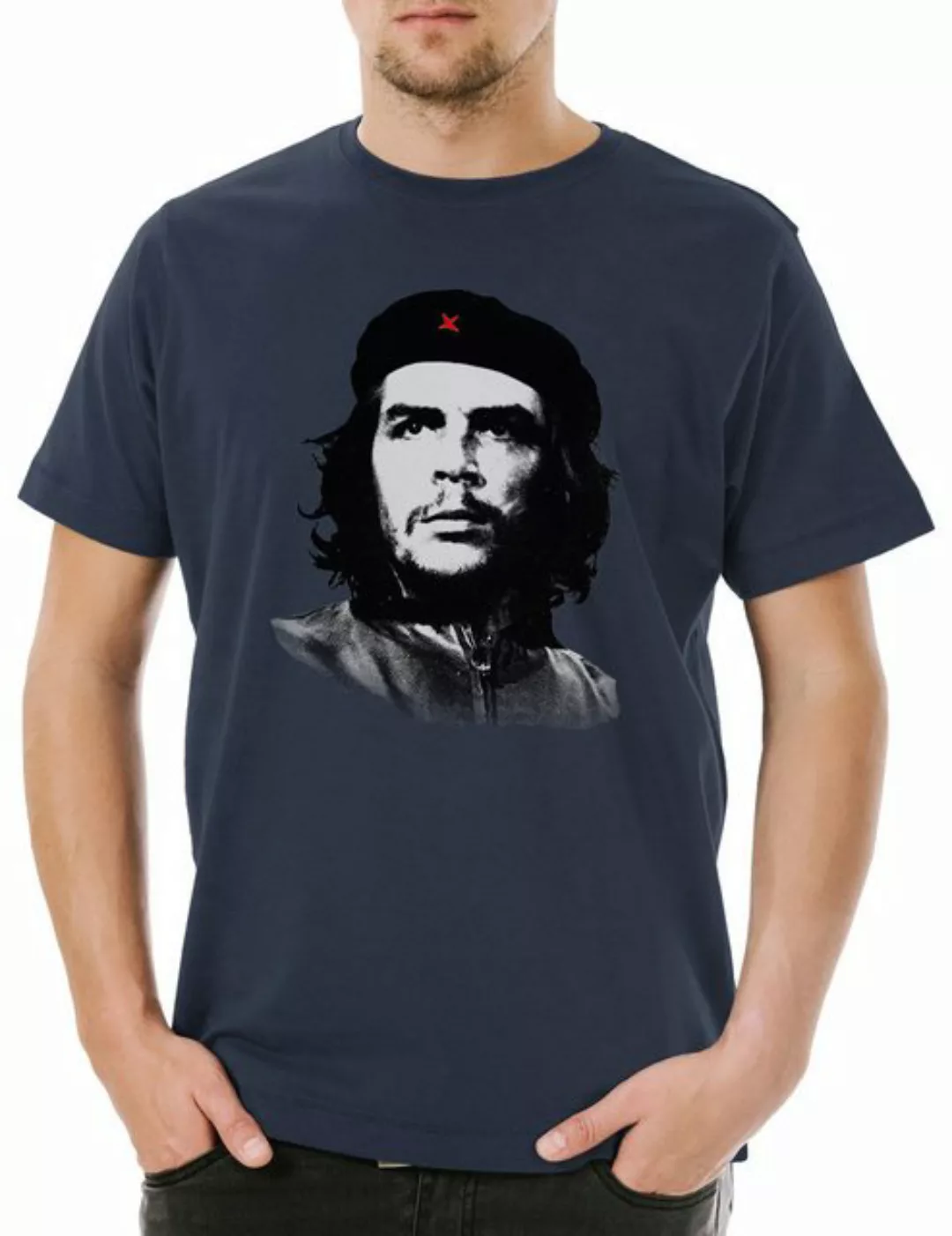 Urban Backwoods Print-Shirt Classic Che Guevara Portrait II Herren T-Shirt günstig online kaufen