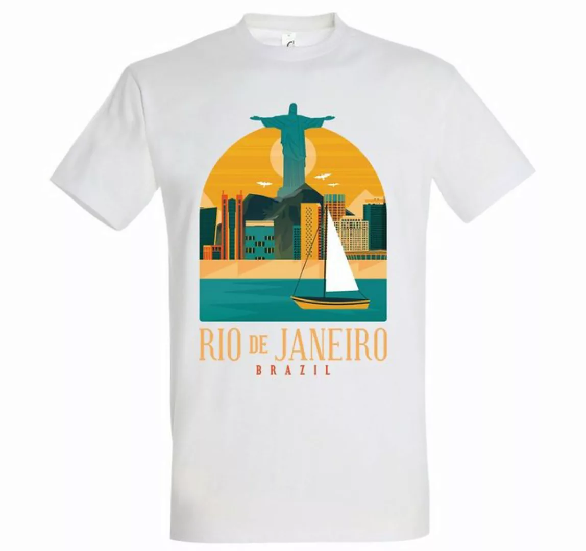 Youth Designz T-Shirt Rio De Janeiro Herren Shirt mit trendigem Frontprint günstig online kaufen