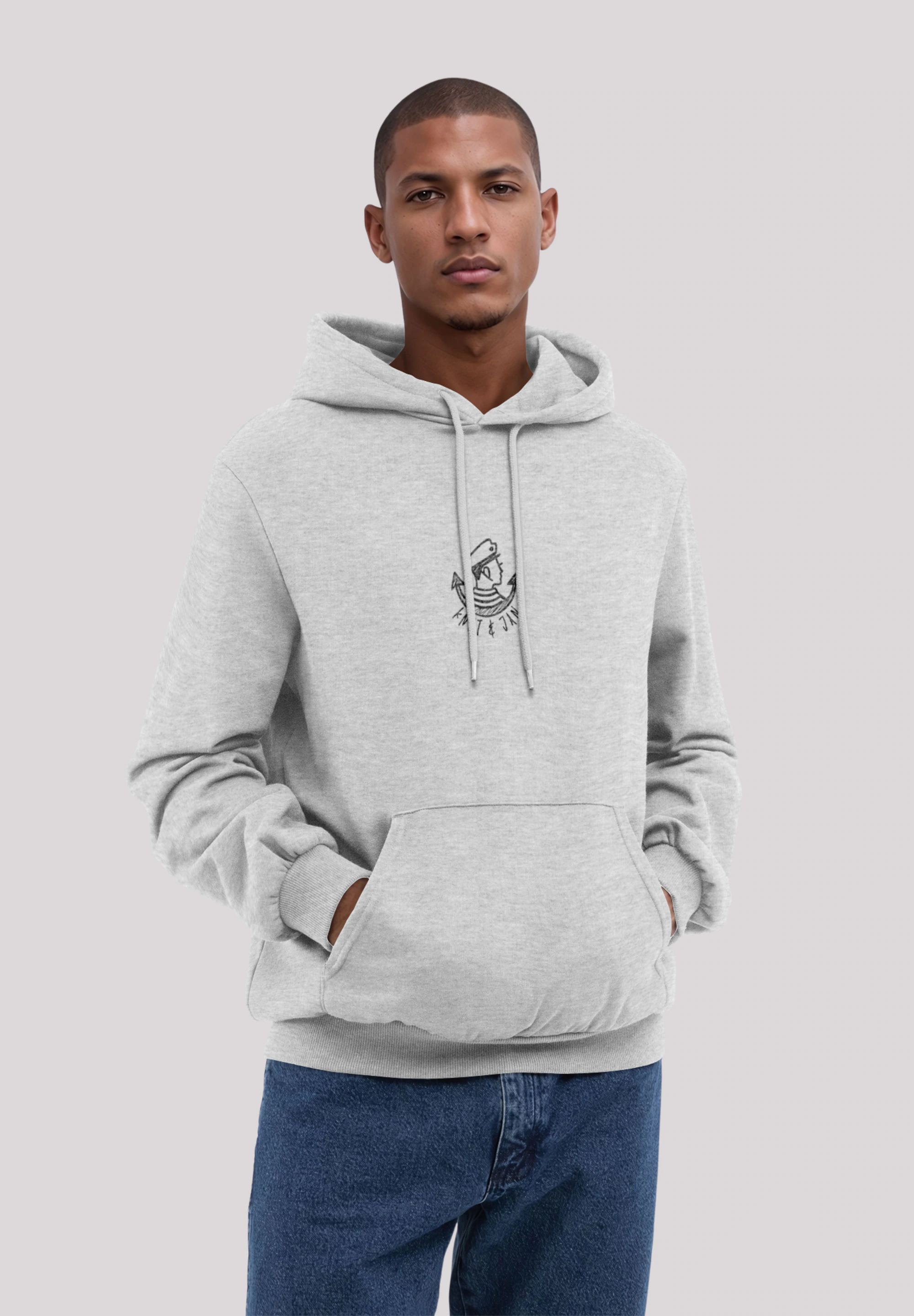 F4NT4STIC Kapuzenpullover "Knut und Jan Scribble Logo", Osteee Kollektion, günstig online kaufen