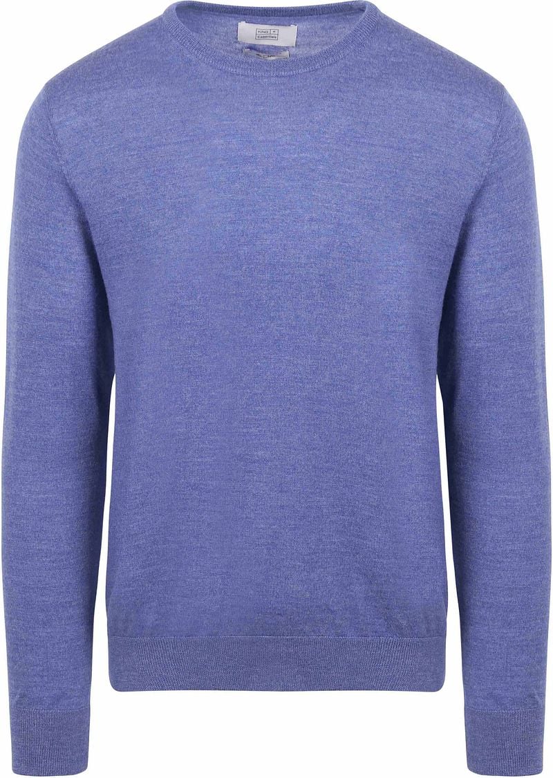 King Essentials The John Pullover Merino Mid Blau - Größe L günstig online kaufen