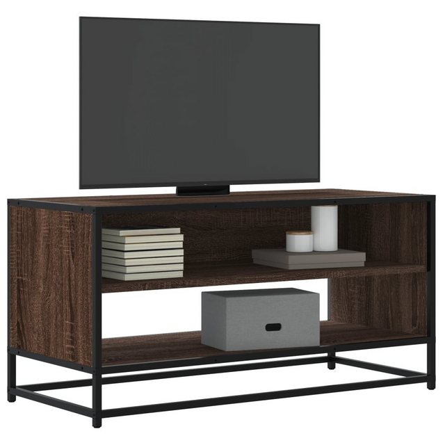 vidaXL Schrankmodule TV-Schrank Braun Eichen-Optik 91x40x46 cm Holzwerkstof günstig online kaufen