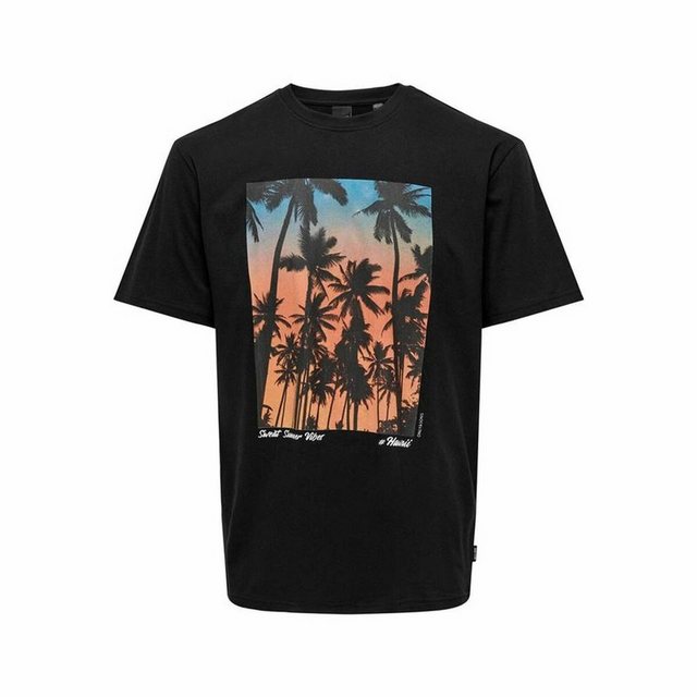 ONLY & SONS T-Shirt Herren Kurzarm-T-Shirt Only & Sons Onskolton Reg Beach günstig online kaufen