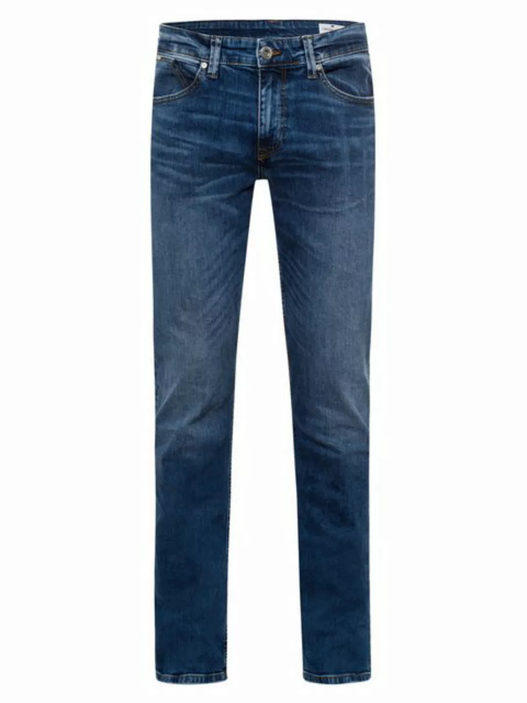 Cross Jeans Herren Jeans Dylan - Regular Fit - Blau - Mid Blue Used günstig online kaufen