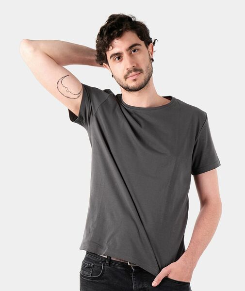 Herren Basic T-shirt Aus Reiner Bio-baumwolle günstig online kaufen