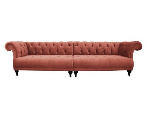 JVmoebel Chesterfield-Sofa Chesterfield 4 Sitzer Sofa Design Sofa Couch 270 günstig online kaufen