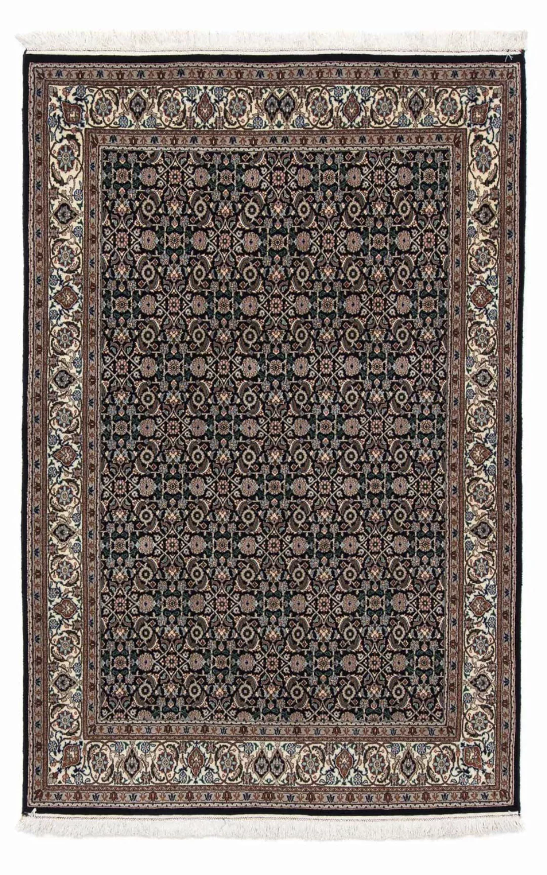 morgenland Wollteppich »Moud Felder 230 x 177 cm«, rechteckig, Unikat mit Z günstig online kaufen