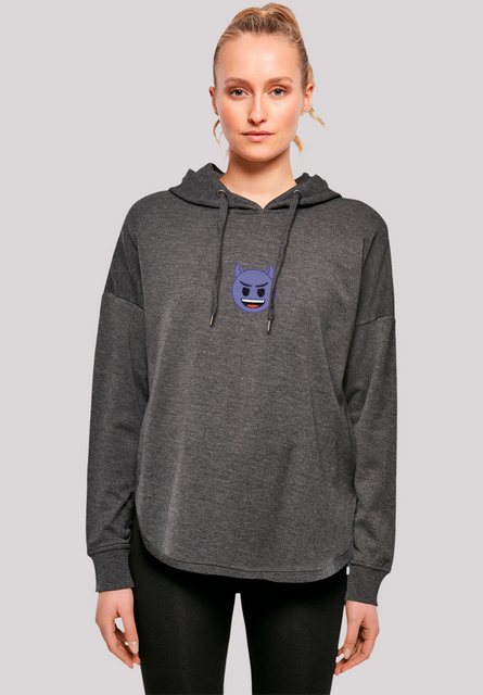 emoji couture Hoodie Evil smiling furry purple face Premium Qualität günstig online kaufen