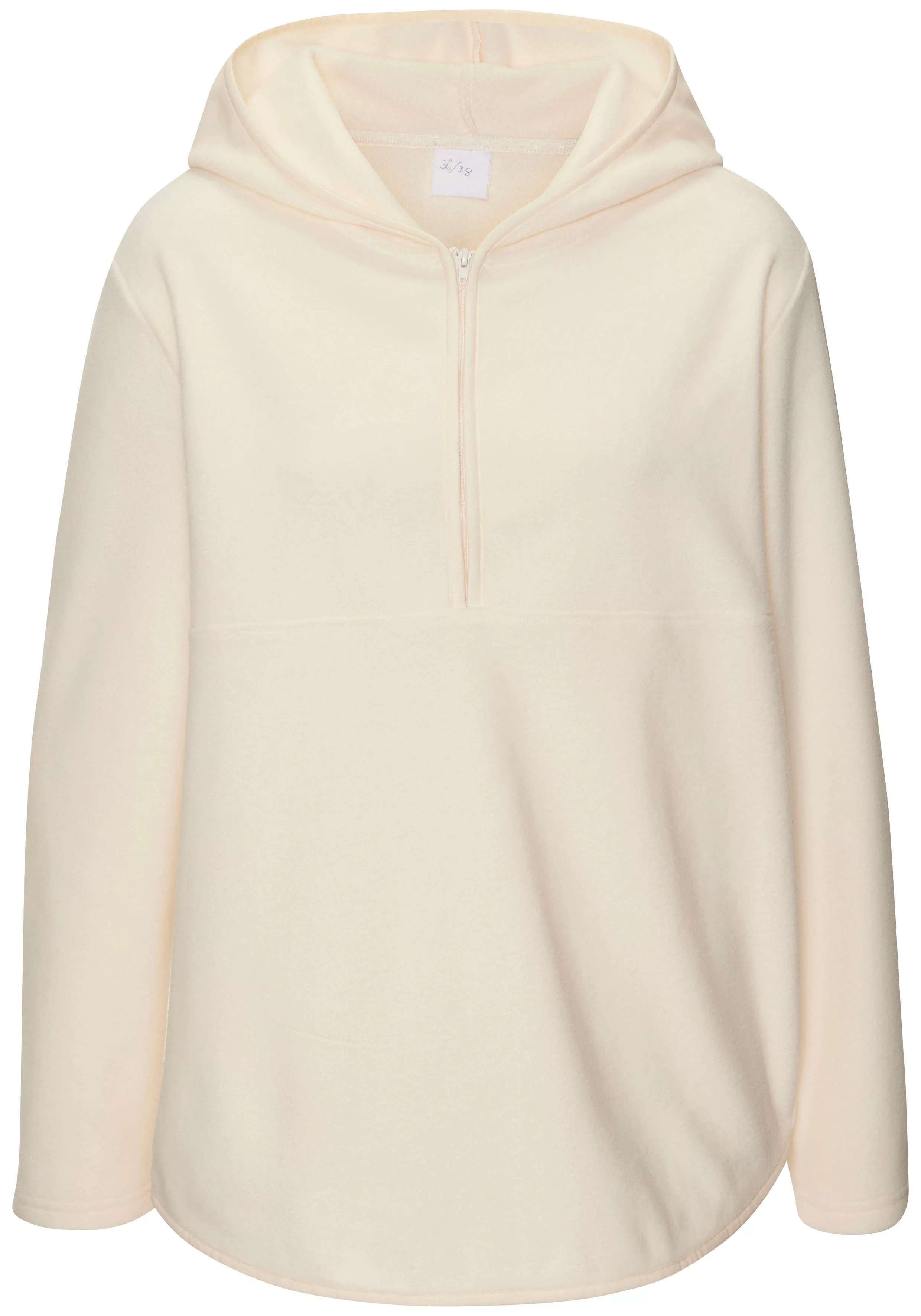 Vivance Hoodie, mit Reißverschluss günstig online kaufen