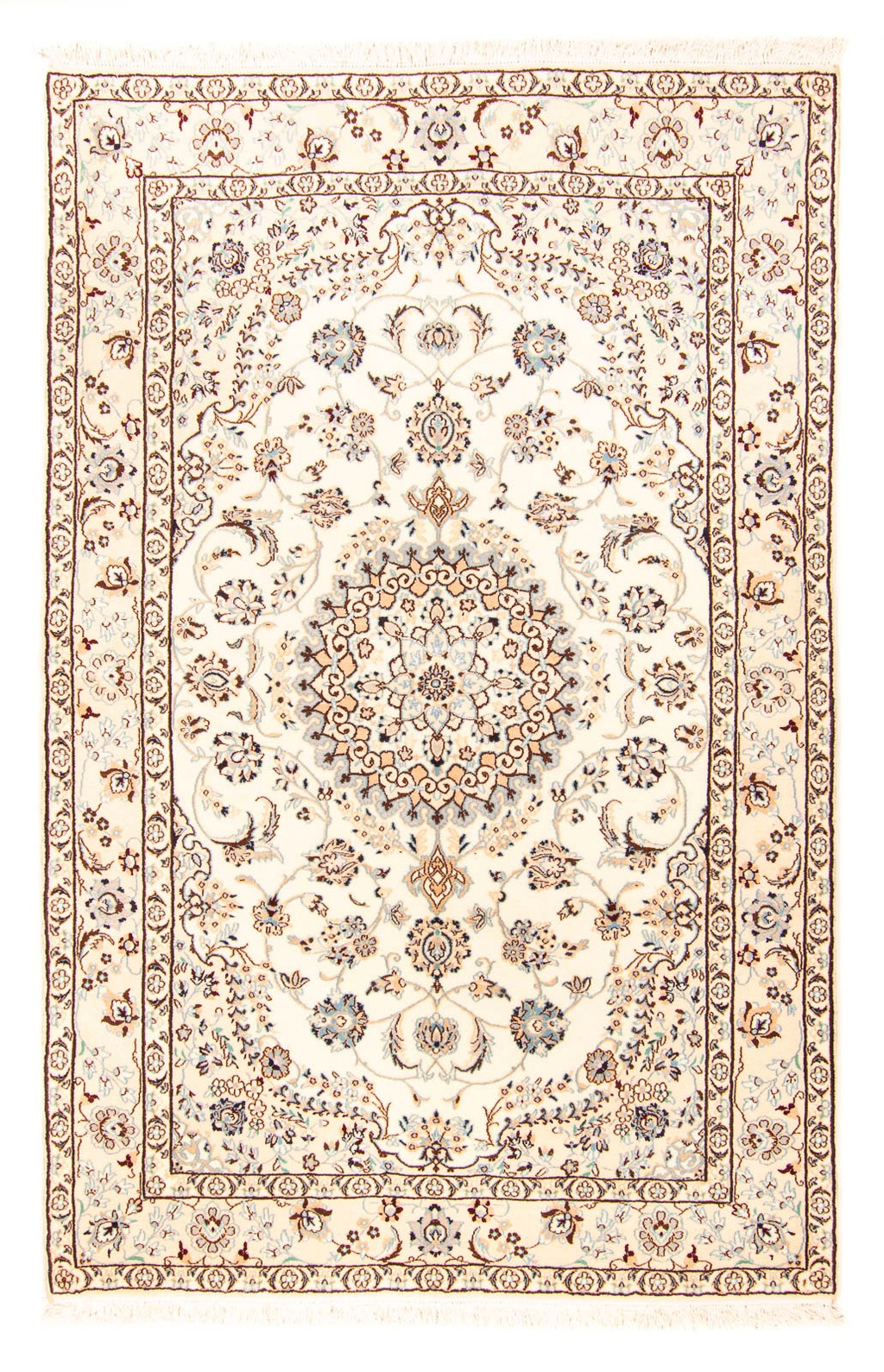morgenland Orientteppich »Perser - Nain - Royal - 255 x 165 cm - beige«, re günstig online kaufen