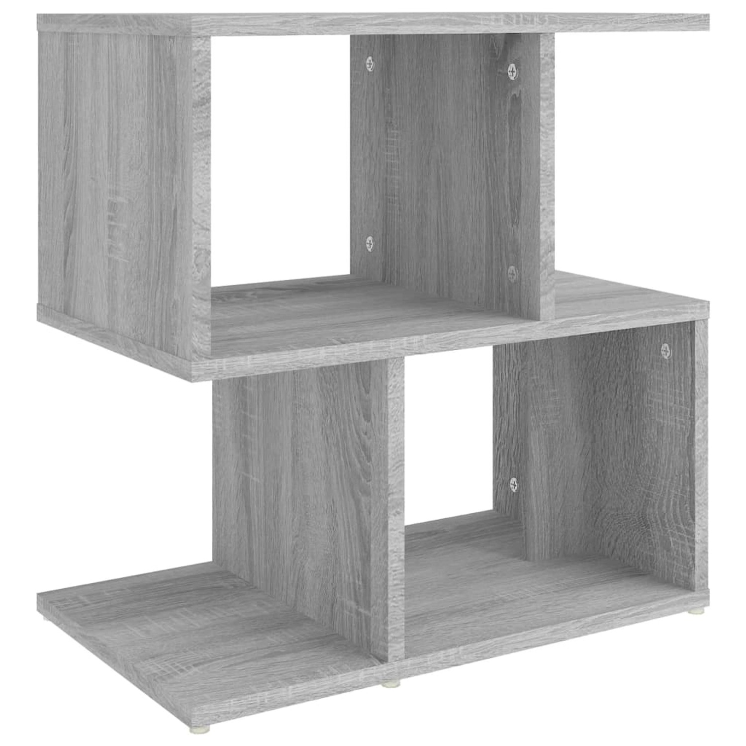 vidaXL Nachttisch Grau Sonoma 50x30x51,5 cm Holzwerkstoff günstig online kaufen