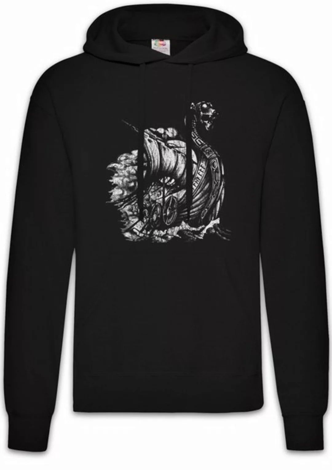 Urban Backwoods Hoodie Viking Ship VIII Herren Hoodie Valhalla Odin Thor No günstig online kaufen