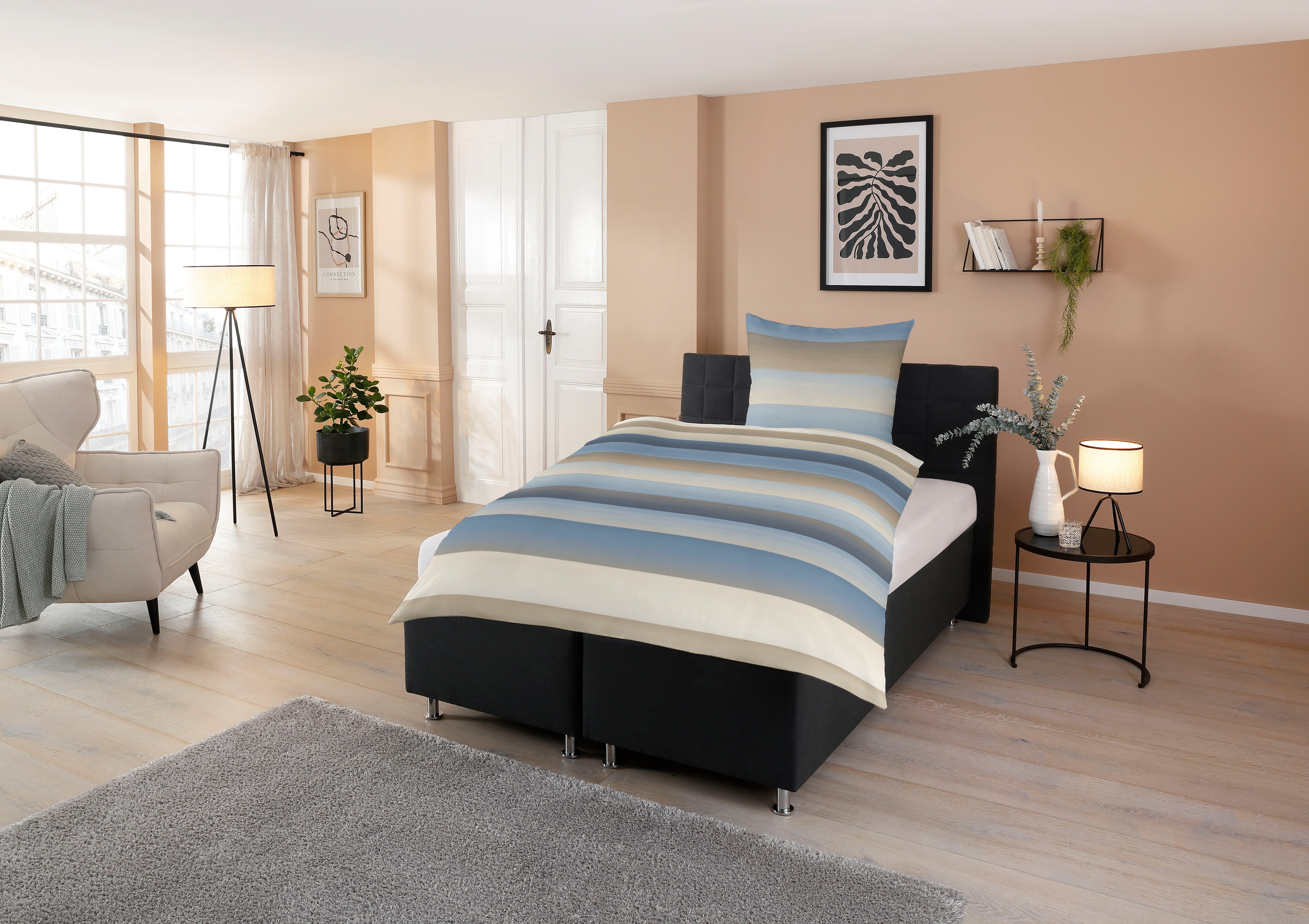 CASATEX Bettwäsche Levio, Satin, 2 teilig, günstig online kaufen