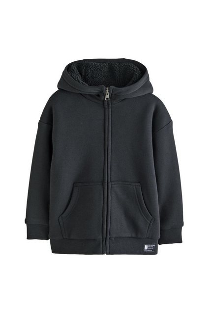 Next Kapuzenfleecejacke Kapuzenjacke mit Fleece-Futter (1-St) günstig online kaufen