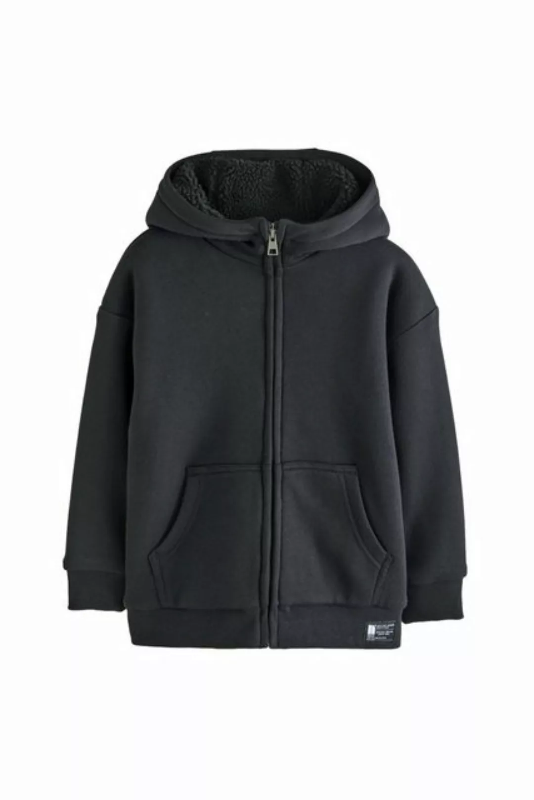 Next Kapuzenfleecejacke Kapuzenjacke mit Fleece-Futter (1-St) günstig online kaufen