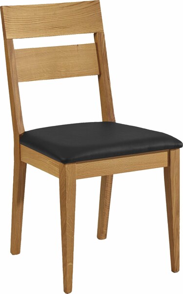 massivline&more 4-Fußstuhl "Filippa-P", (Set), 2 St., Kunstleder, Gestell a günstig online kaufen