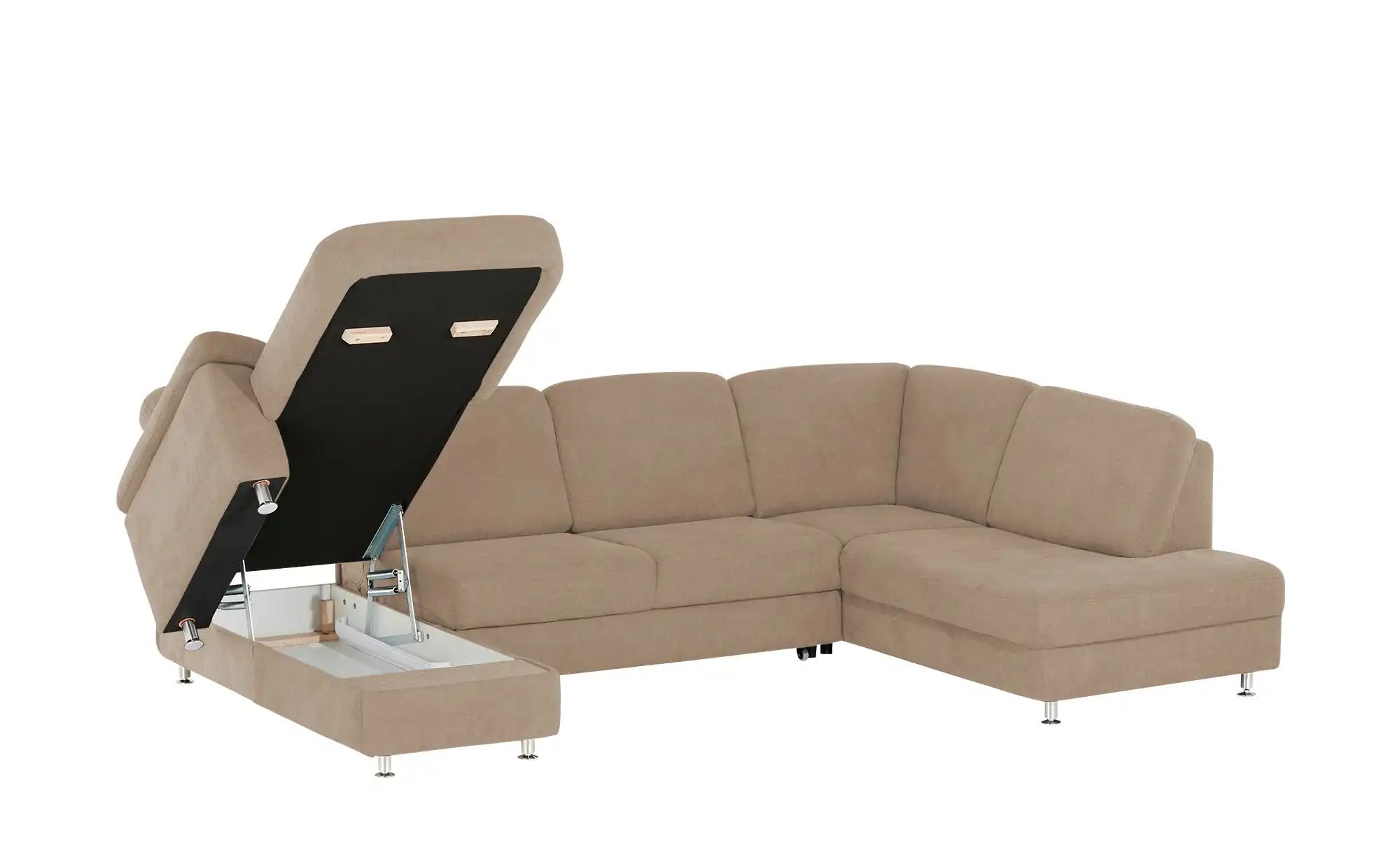 meinSofa Wohnlandschaft  Oliver ¦ braun ¦ Maße (cm): B: 300 H: 85 T: 202.0 günstig online kaufen