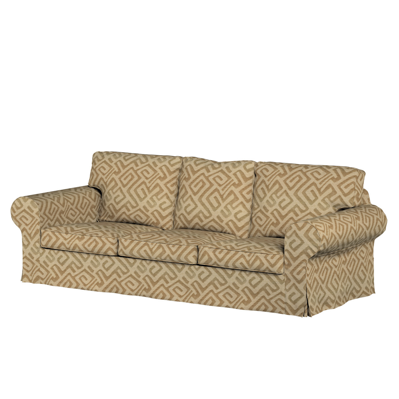 Bezug für Ektorp 3-Sitzer Schlafsofa, neues Modell (2013), mocca, 40cm x 30 günstig online kaufen