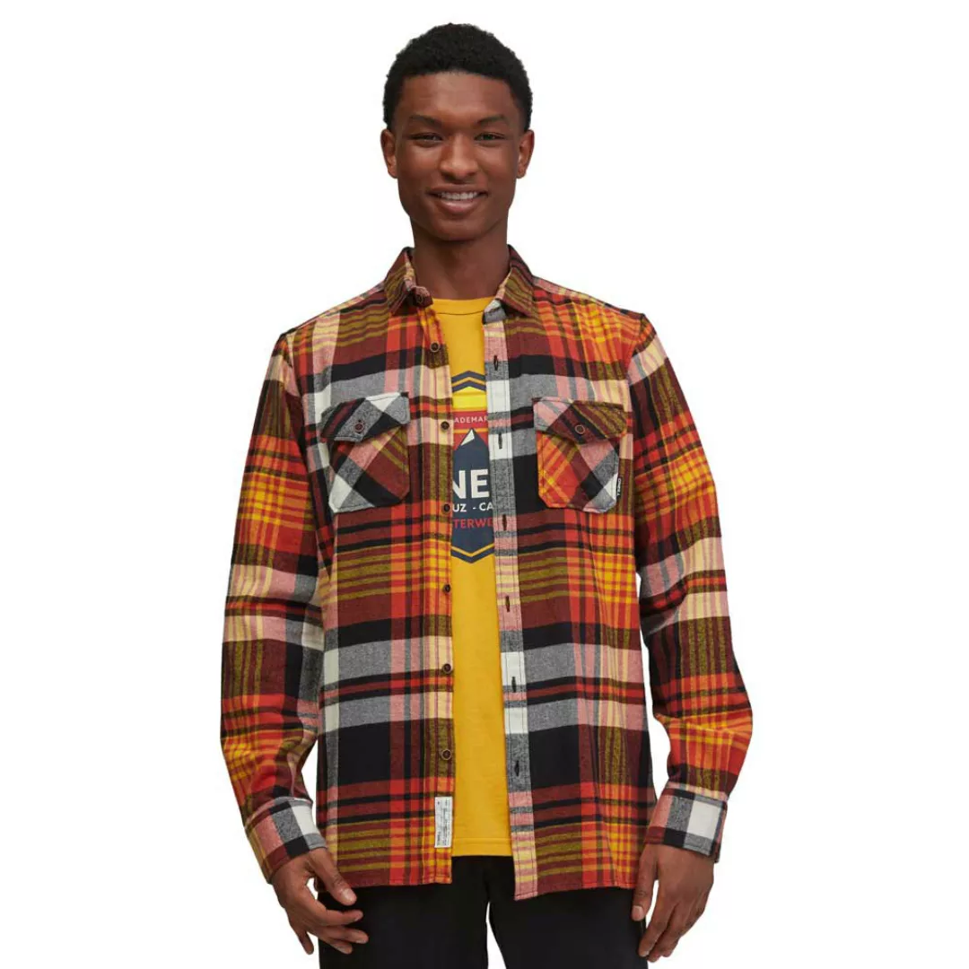 O´neill Flannel Check Kurzarm Hemd XL Mareine Melee günstig online kaufen