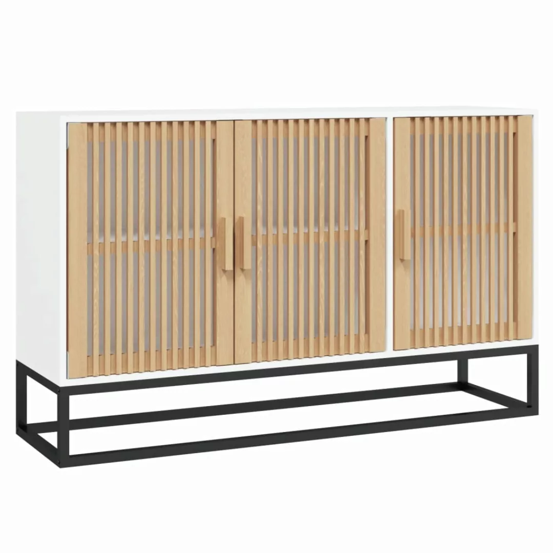 Vidaxl Sideboard Weiß 105x30x65 Cm Holzwerkstoff günstig online kaufen