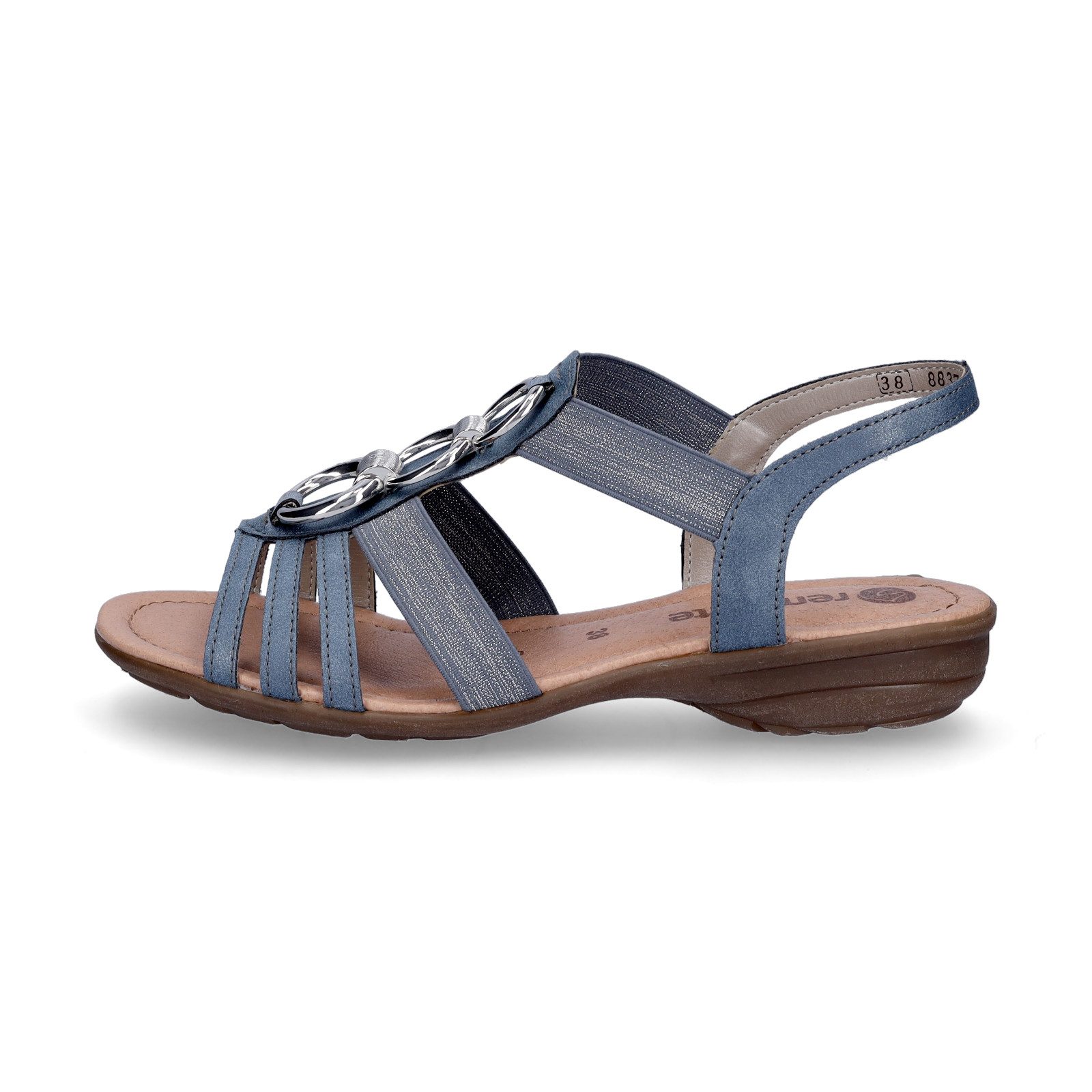 Remonte Remonte Damen Sandale blau Sandale günstig online kaufen