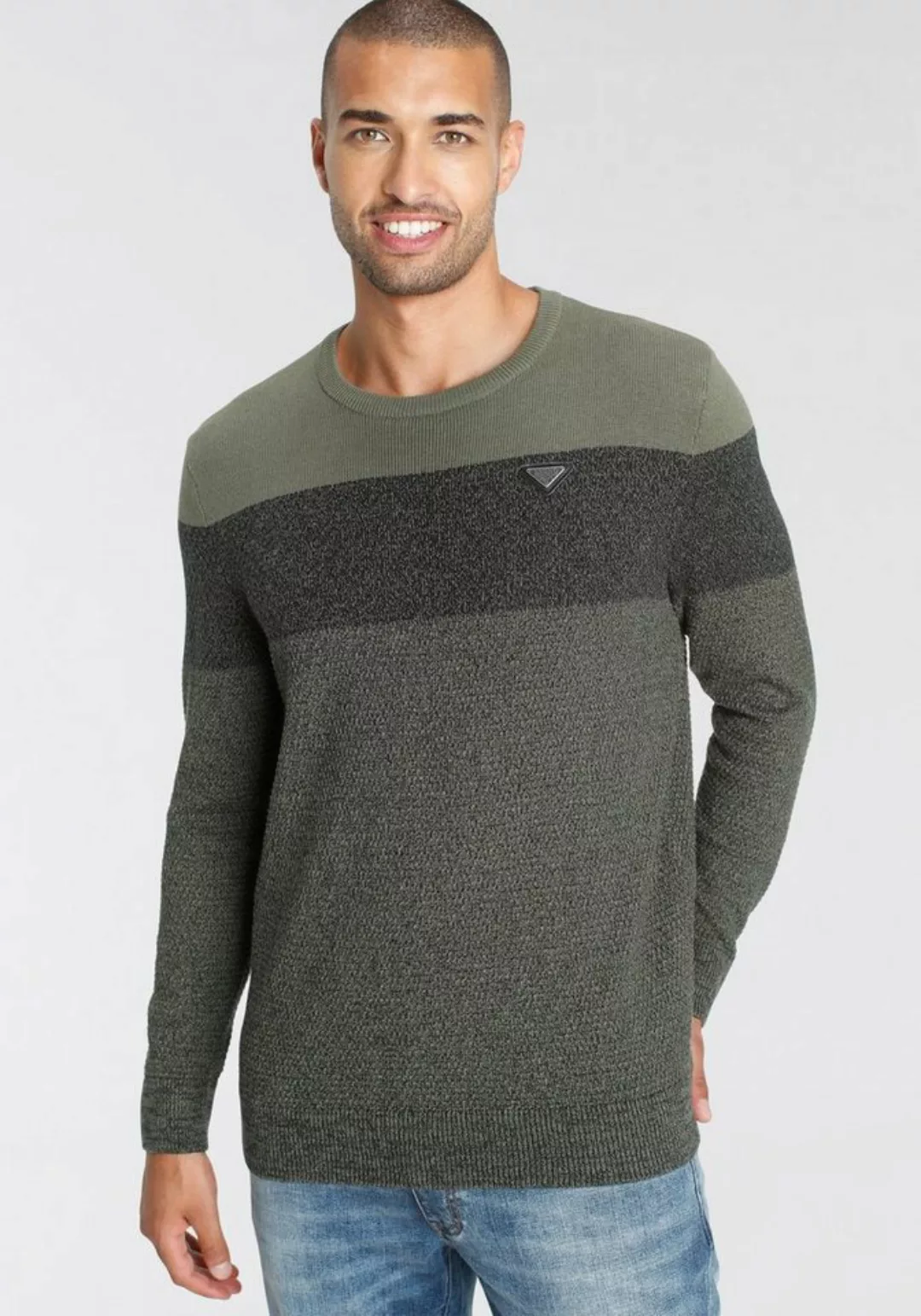 Bruno Banani Strickpullover im modischem Look günstig online kaufen