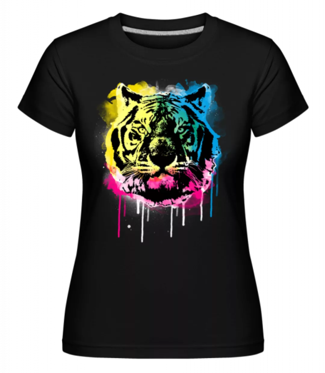 Bunter Tiger · Shirtinator Frauen T-Shirt günstig online kaufen