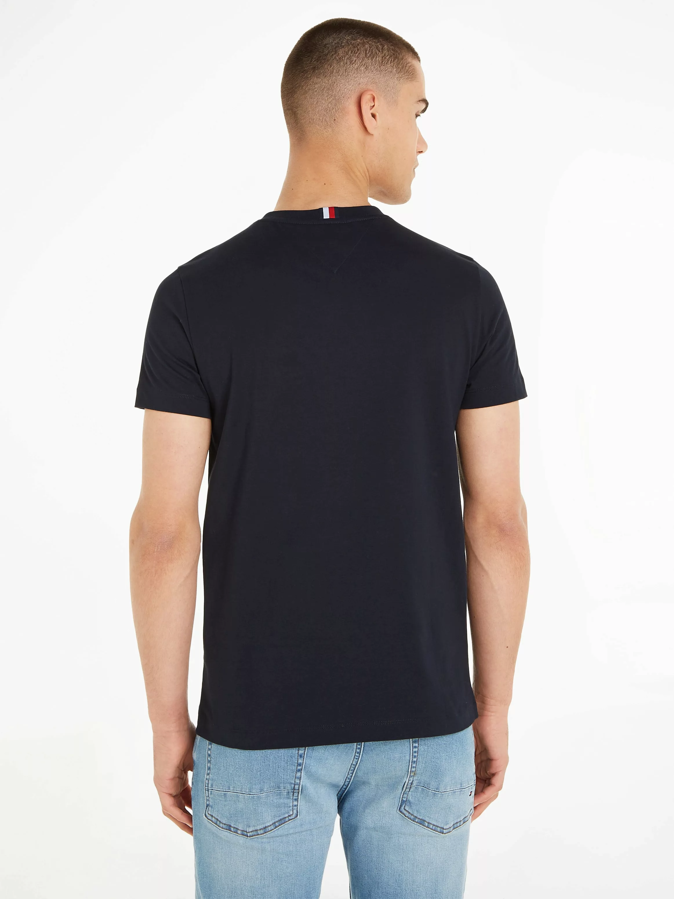 Tommy Hilfiger T-Shirt "H EMBLEM TEE" günstig online kaufen