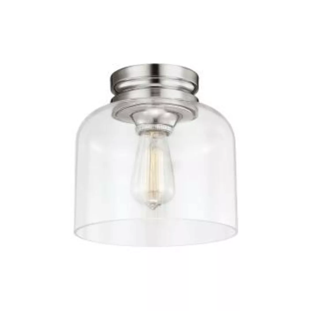 Deckenlampe Glas Vintage Design Ø23cm E27 BASRA günstig online kaufen