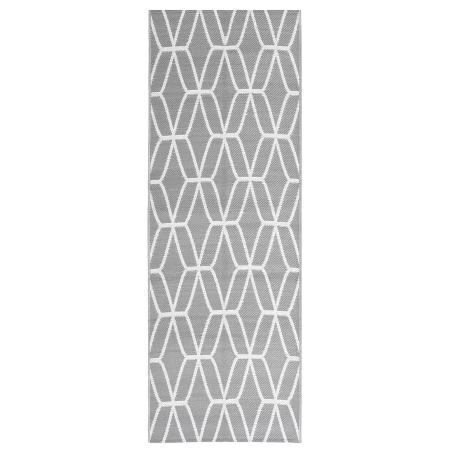 vidaXL Outdoorteppich Grau 80x250 Cm Pp 1085976 günstig online kaufen