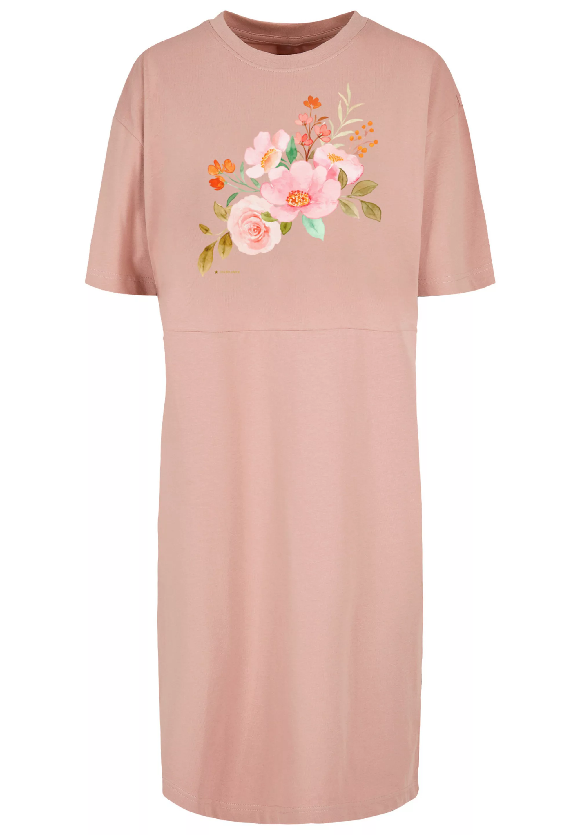 F4NT4STIC Shirtkleid "Blumen", Print günstig online kaufen