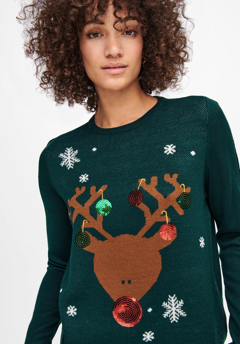 ONLY Weihnachtspullover ONLXMAS EXCLUSIVE REINDEER PULLOVER KNT günstig online kaufen