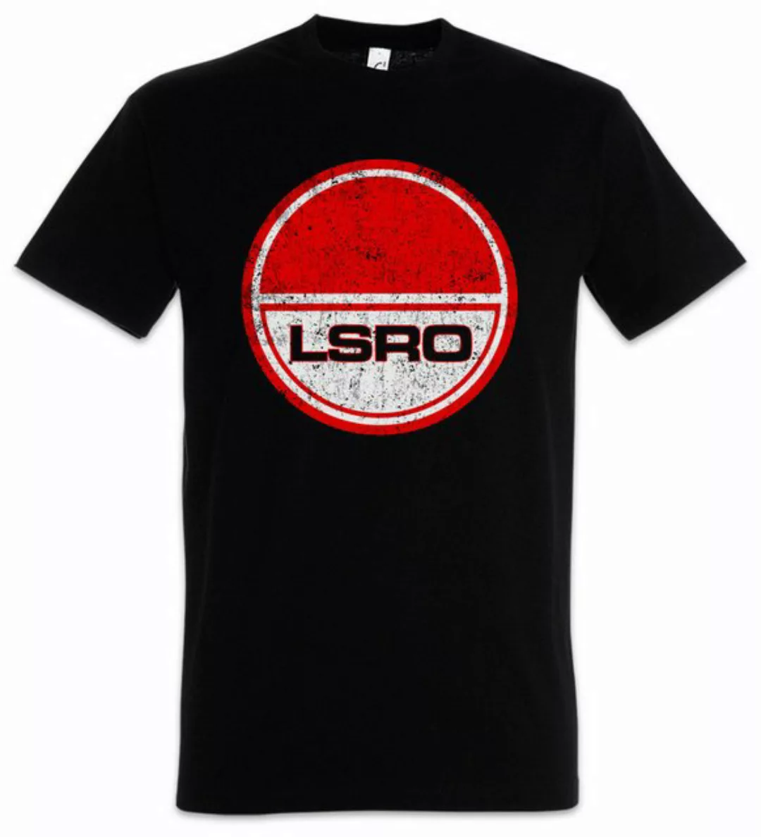 Urban Backwoods Print-Shirt Space 1999 Research LSRO Logo Herren T-Shirt Re günstig online kaufen