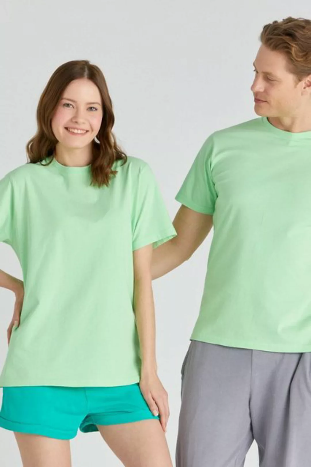 Rockupy T-Shirt Unisex in Hellgrün "Lightness Malin günstig online kaufen