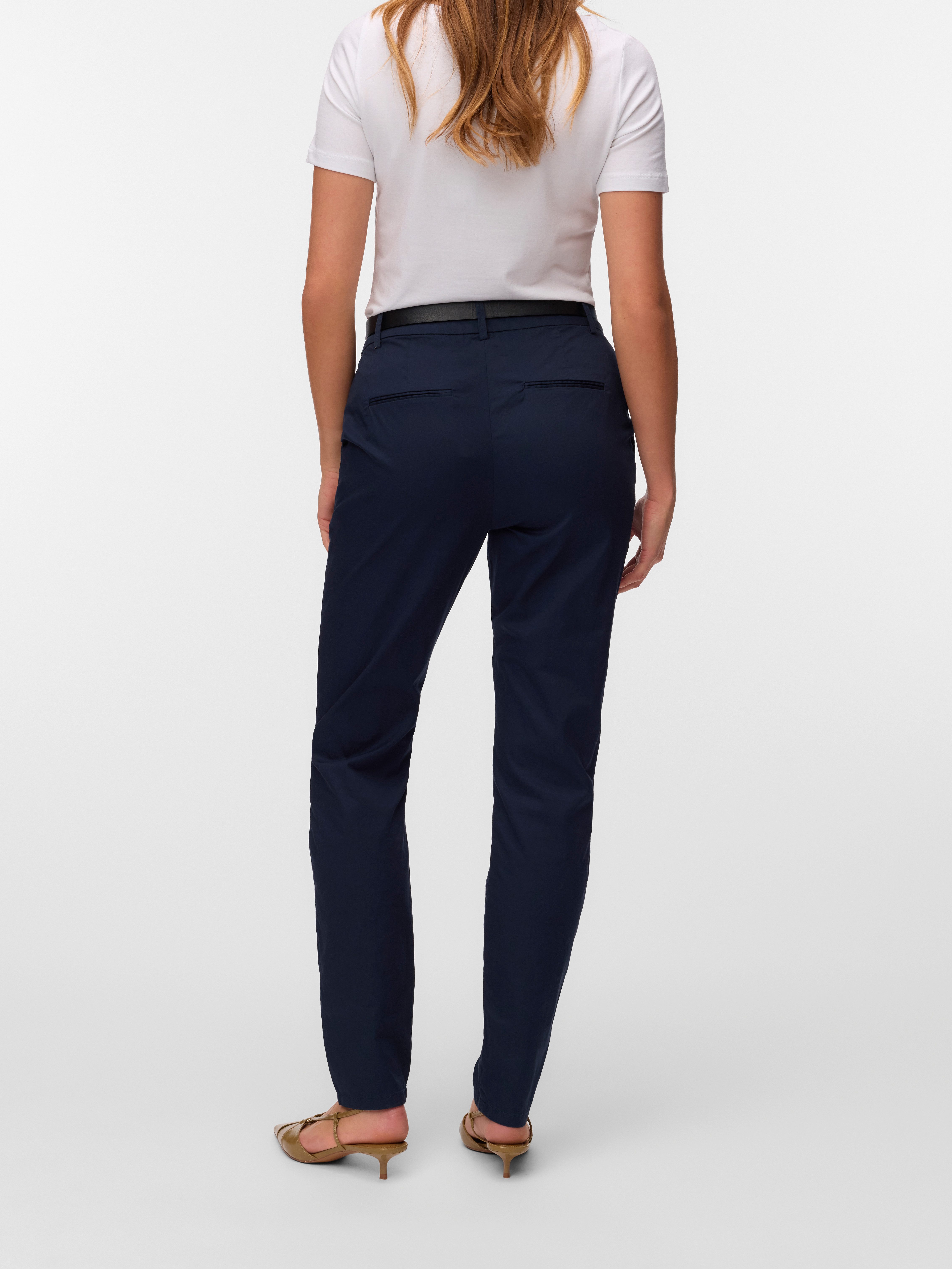 Vero Moda Chinohose "VMFEDERICA MW CHINO PANTS" günstig online kaufen