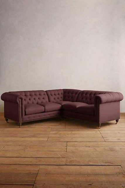 JVmoebel Ecksofa Chesterfield Ecksofa Wohnlandschaft 245 x 245 cm, Made in günstig online kaufen