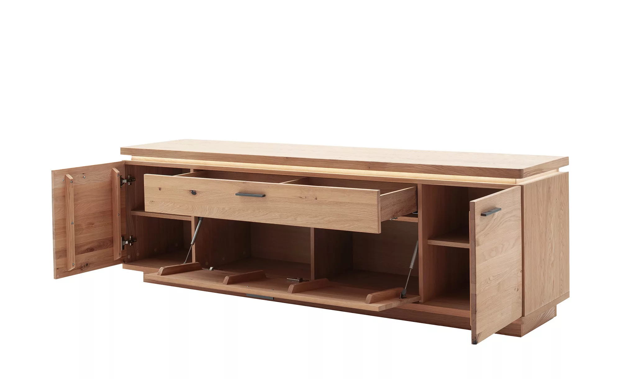 Woodford TV-Element  Novara ¦ holzfarben ¦ Maße (cm): B: 210 H: 68 T: 50.0 günstig online kaufen