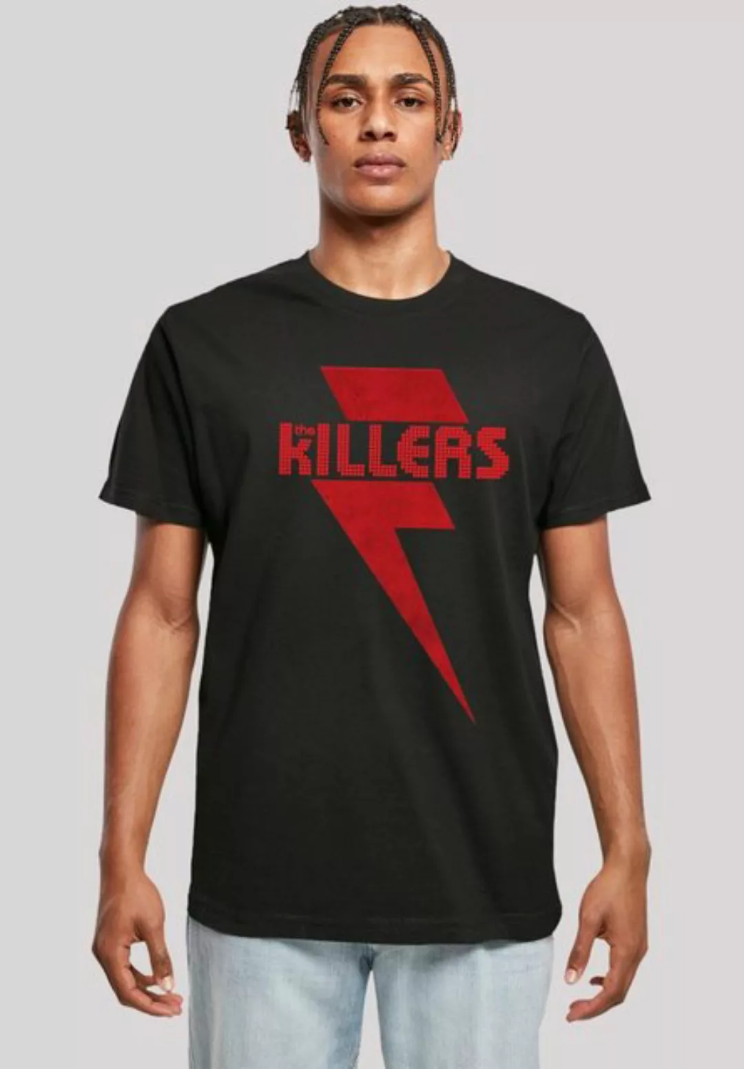 F4NT4STIC T-Shirt The Killers Red Bolt Print günstig online kaufen