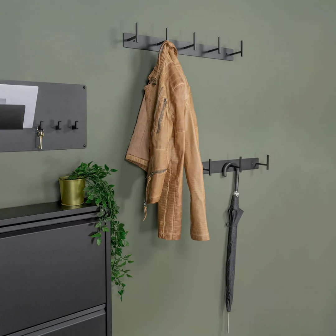 Spinder Design Garderobenhaken "CHAPMAN 5", (1 St.), Wandgarderobe aus Stah günstig online kaufen