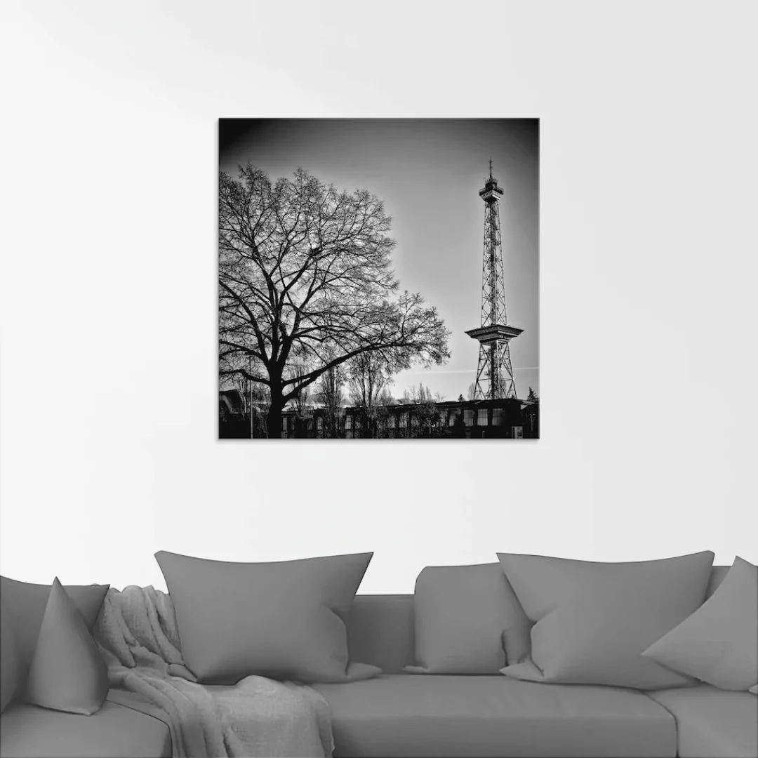 Artland Glasbild "Berlin Funkturm", Gebäude, (1 St.), in verschiedenen Größ günstig online kaufen
