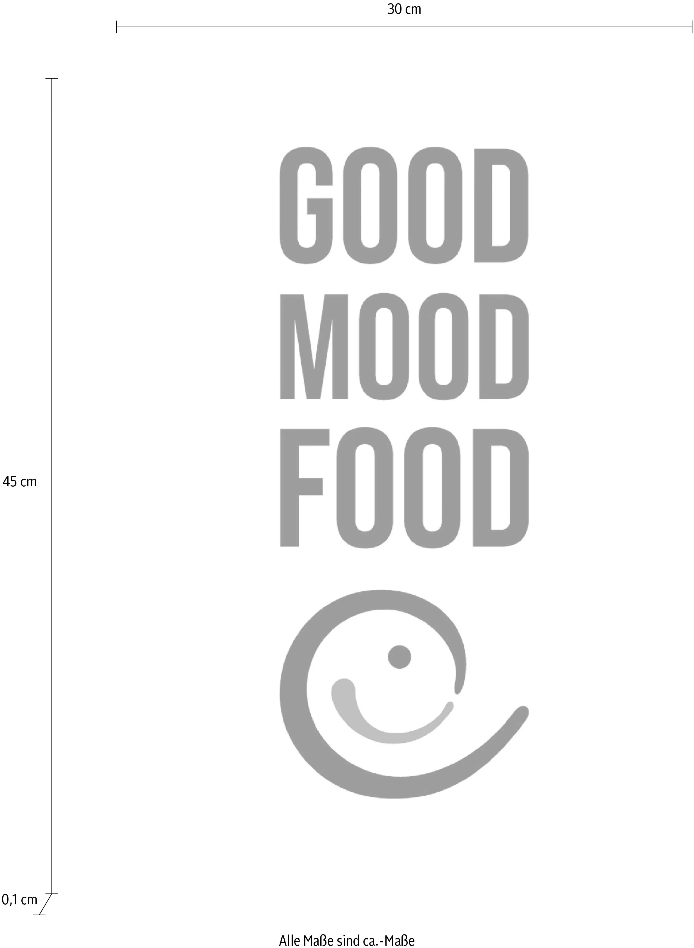 queence Wanddekoobjekt "GOOD MOOD FOOD" günstig online kaufen