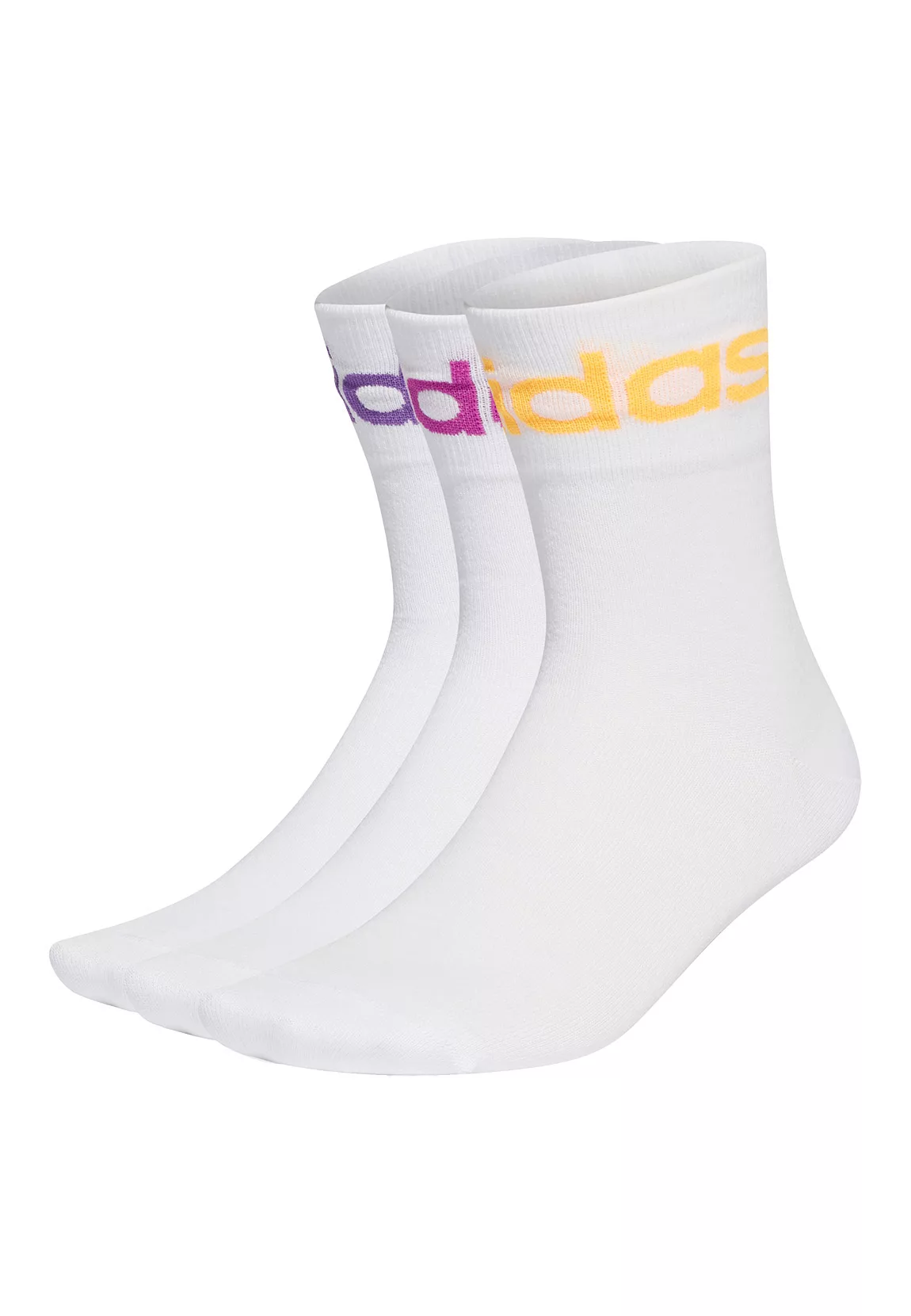 Adidas Originals Socken Dreierpack FOLD CUFF CRW H32387 Weiß günstig online kaufen