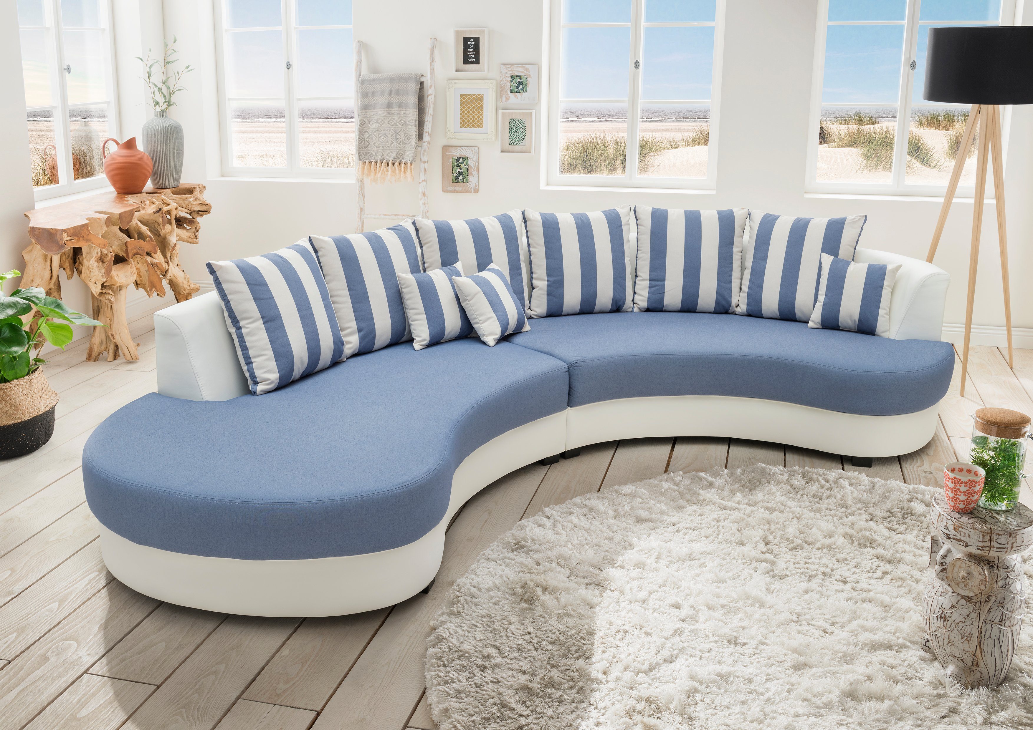 INOSIGN Ecksofa "Limoncello organische Formensprache, L-Form", ergonomische günstig online kaufen