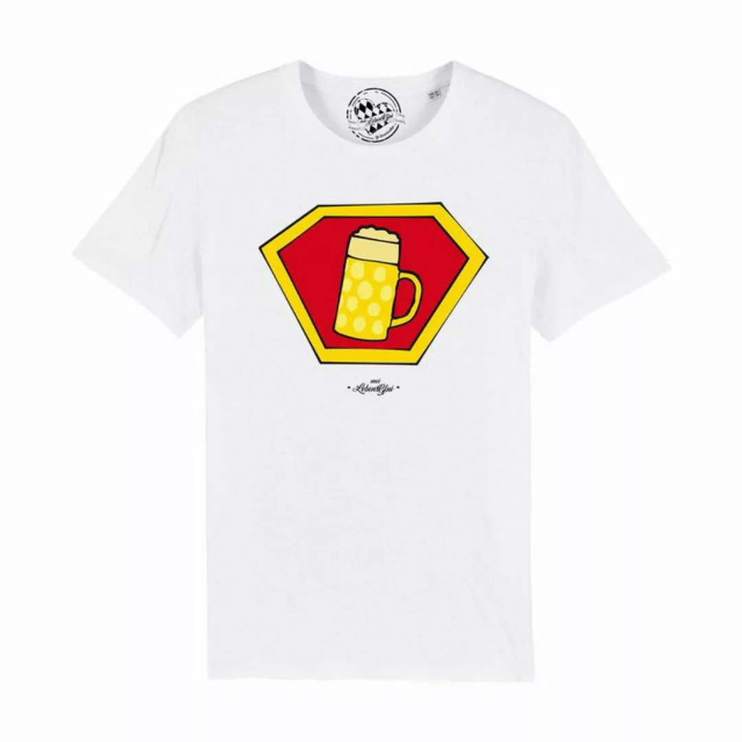 Bavariashop T-Shirt Herren T-Shirt "Super-Bierkrug günstig online kaufen