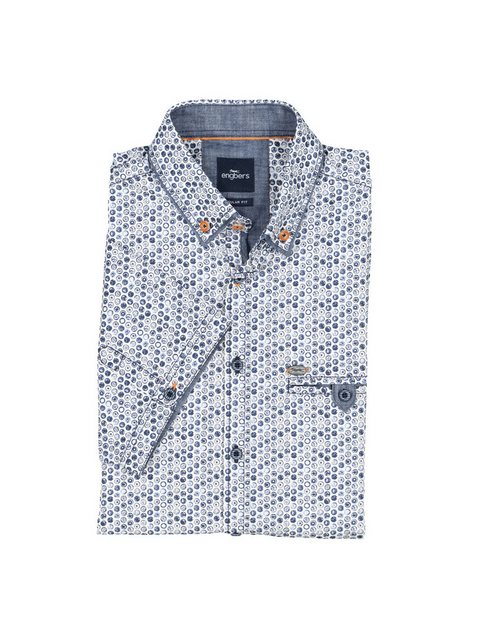 Engbers Langarmhemd Kurzarm-Hemd gemustert günstig online kaufen