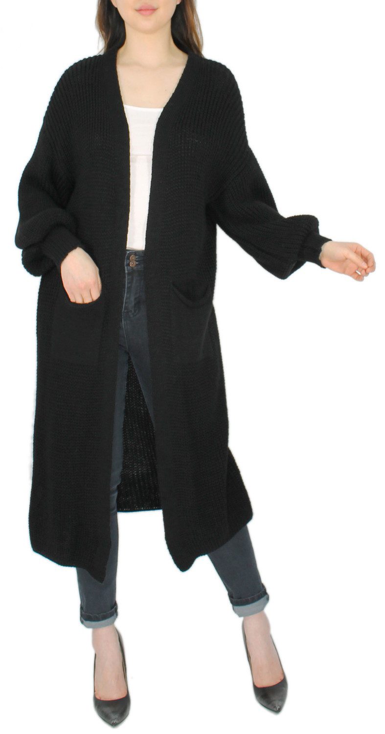 dy_mode Cardigan Langer Grobstrick Cardigan Damen günstig online kaufen