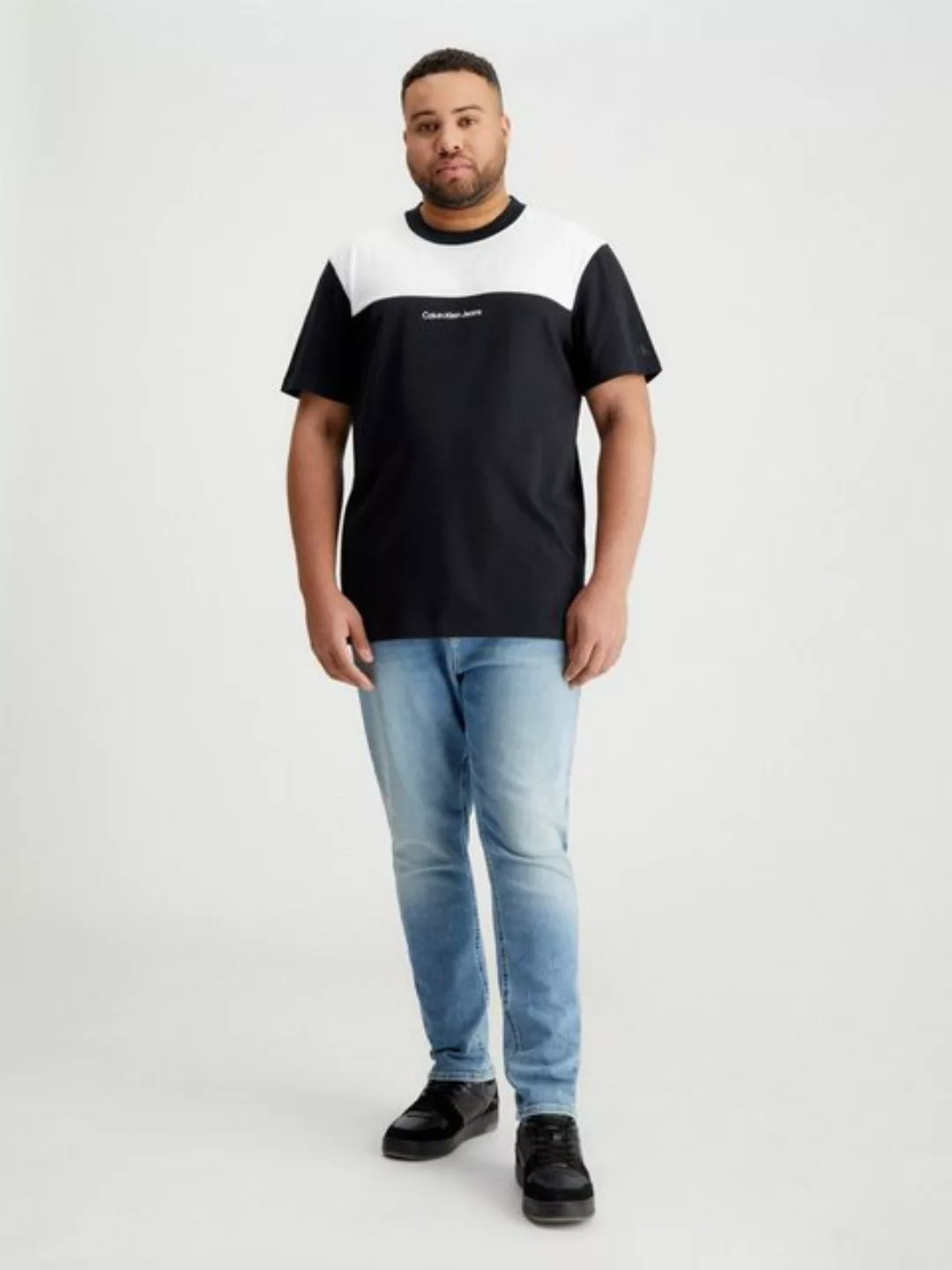 Calvin Klein Jeans Plus T-Shirt PLUS BLOCKING T-SHIRT günstig online kaufen