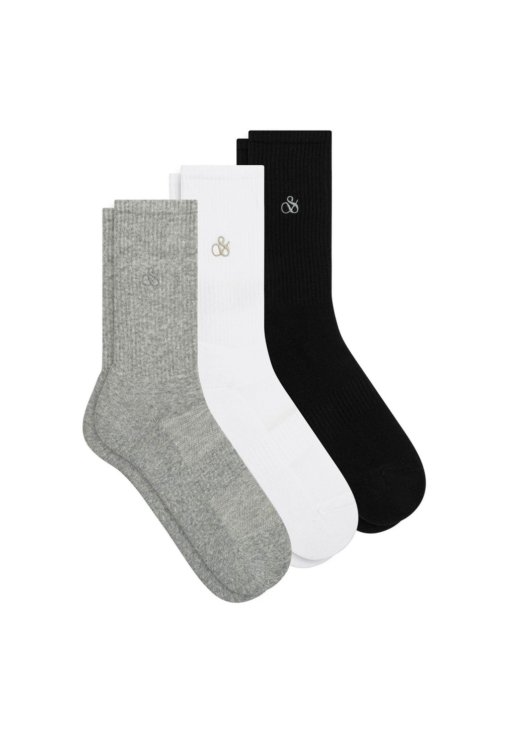 Scotch & Soda Socken "Socken 1/2 TERRY COTTON CREW 3er Pack" günstig online kaufen