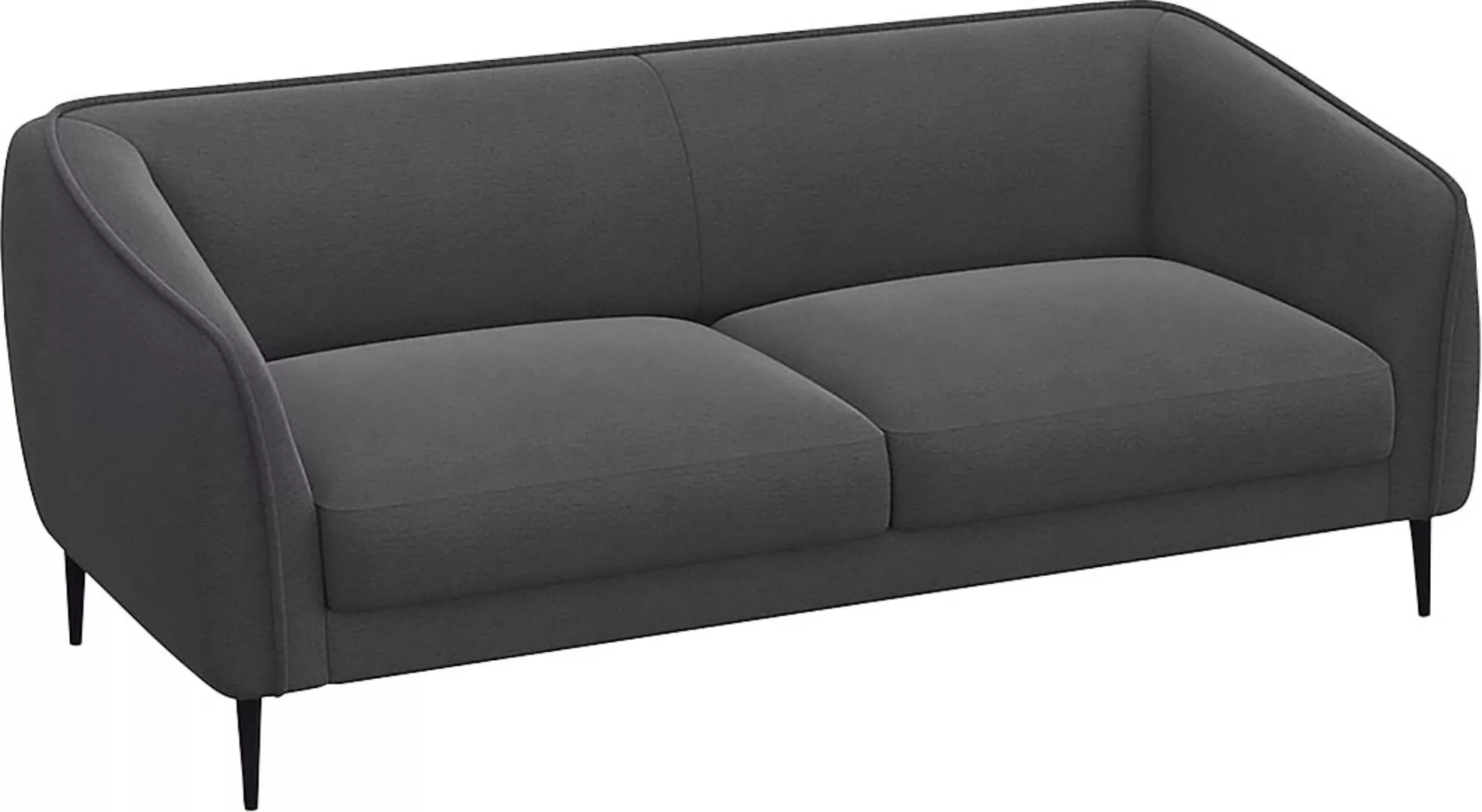 FLEXLUX 2,5-Sitzer »Belle Designsofa, Couch,«, Skandinavisches Design, In h günstig online kaufen