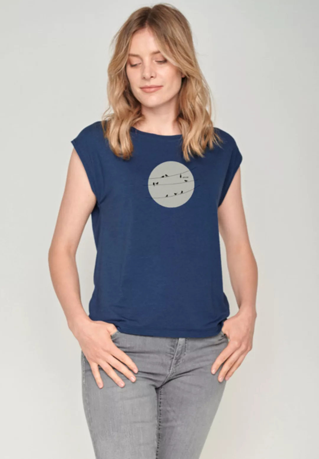 Lifestyle Off Line Tender - T-shirt Für Damen günstig online kaufen