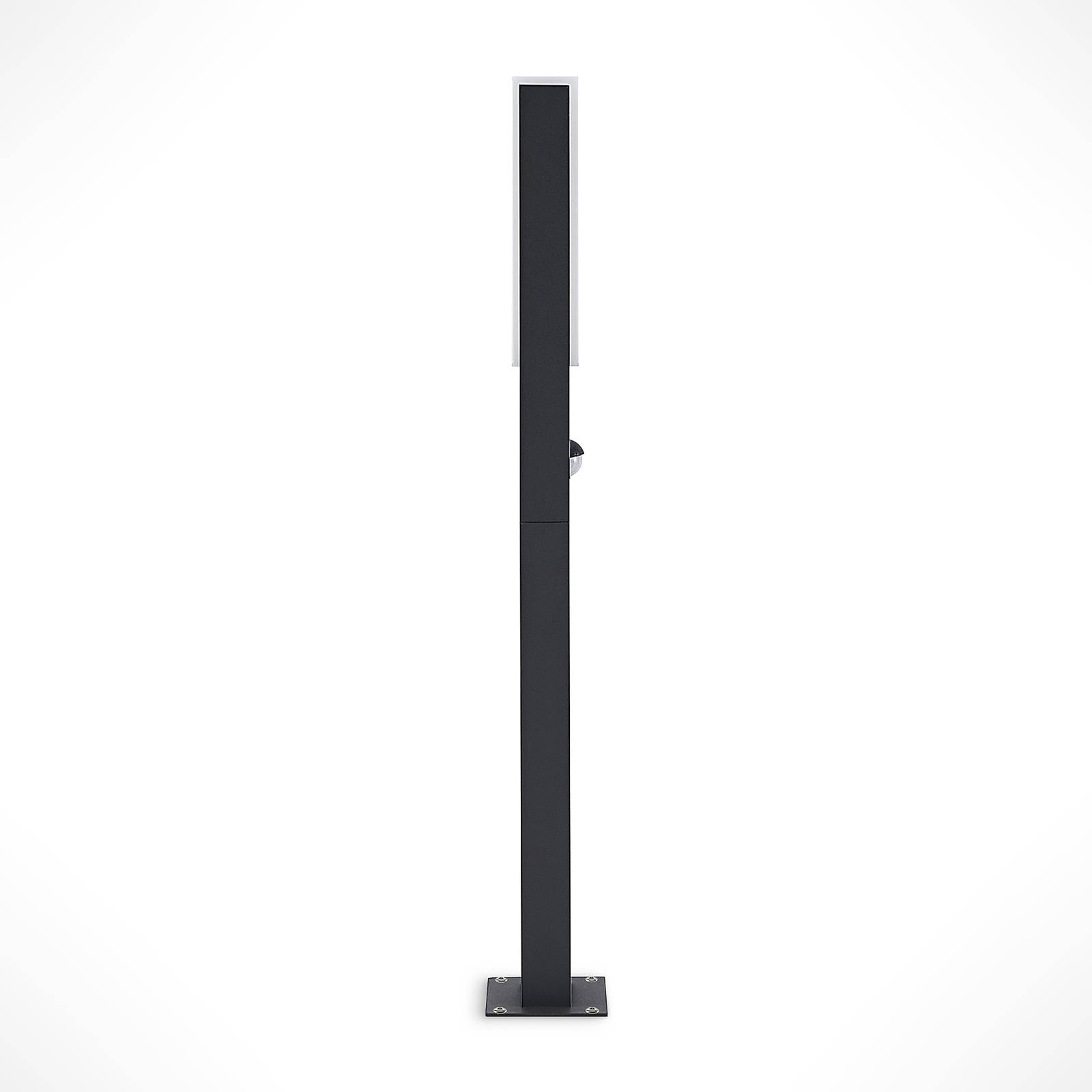 Lucande Virgalia LED-Wegeleuchte, 65 cm mit Sensor günstig online kaufen